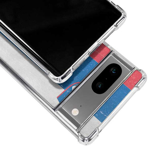 Slovenia Flag Distressed Google Pixel 8a Clear Case
